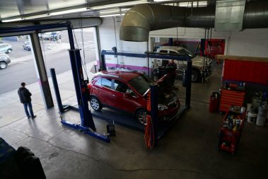 The Muffler Shop's Garage