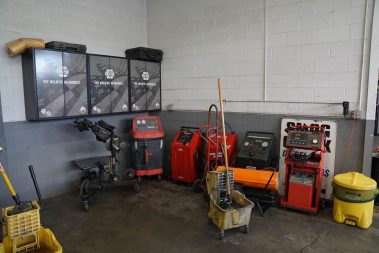 Equipment at The Muffler Shop