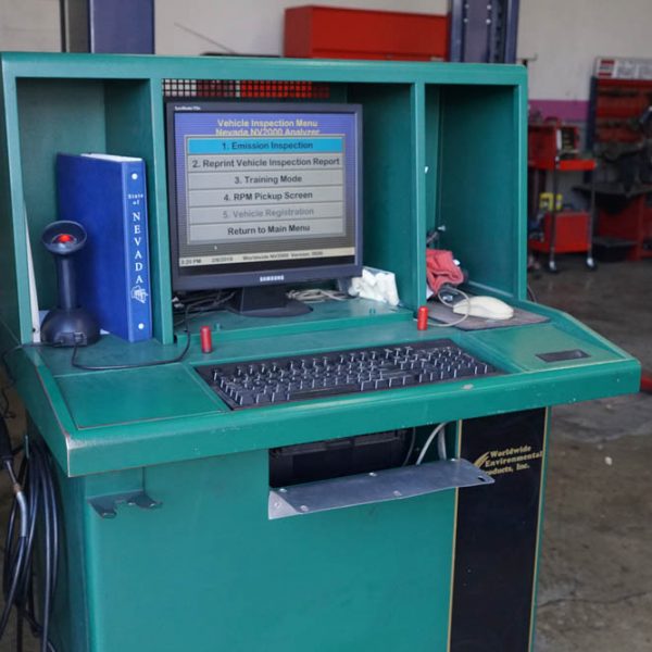 The computer system at The Muffler Shop