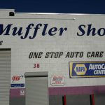 the Muffler Shop building